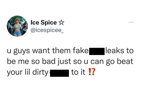 ice spice leaked pics|Ice Spice Twitter leak explained as rapper responds to ...